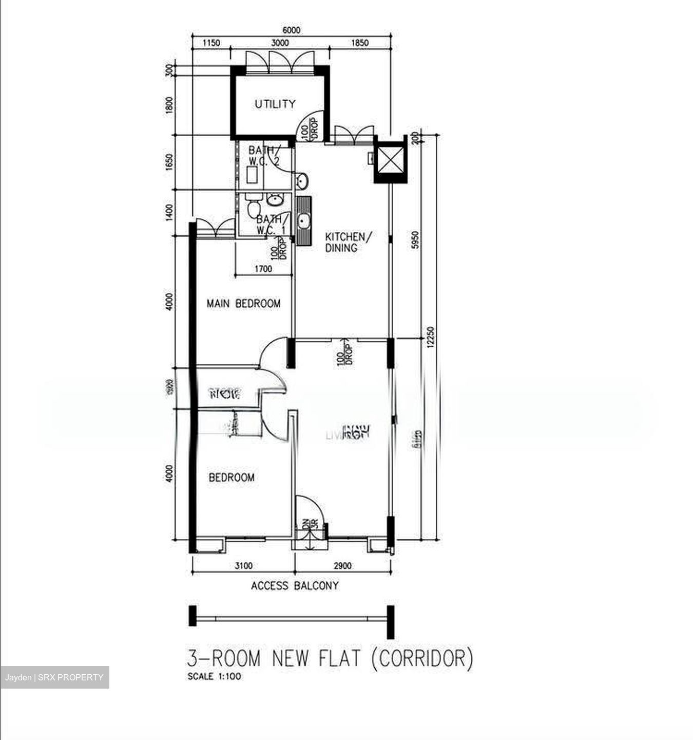 Blk 346 Teck Ghee Evergreen (Ang Mo Kio), HDB 3 Rooms #632452211